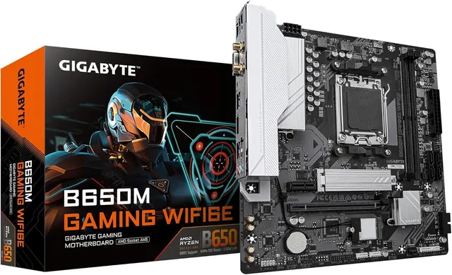 Gigabyte B650M GAMING WIFI6E: AM5, DDR5, Wi-Fi 6E, 2.5GbE LAN