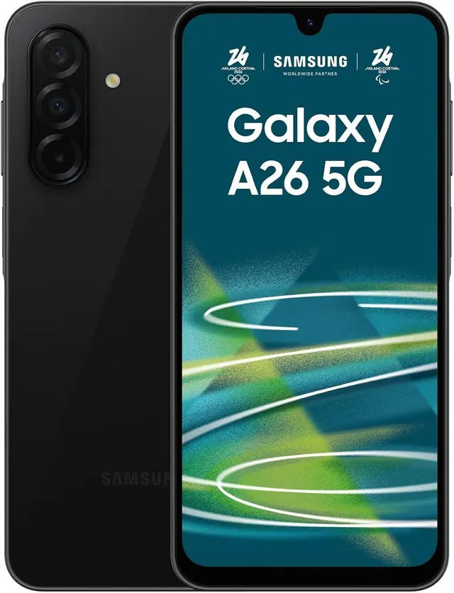 Samsung Galaxy A26 256GB Black with 6.7-inch Display and Dual SIM 5G