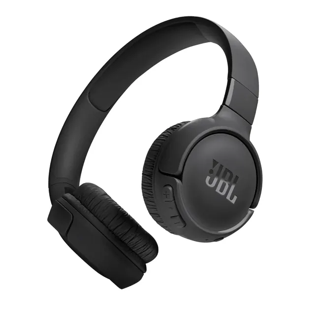 JBL Tune 520BT Wireless On-Ear Headphones - Black, 57 Hours, Bluetooth 5.3