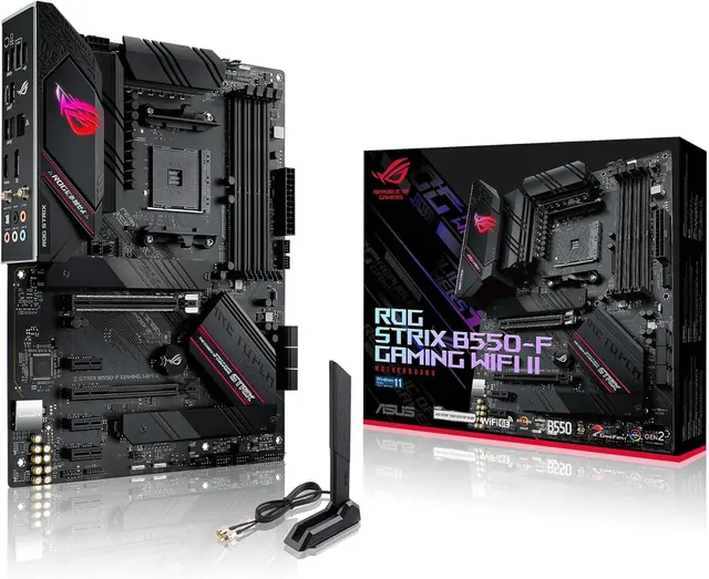 ASUS ROG Strix B550-F Gaming WiFi II: ATX, AM4, WiFi 6E, PCIe 4.0