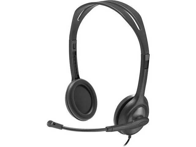 Logitech H111 Stereo Headset with 180° Rotating Microphone