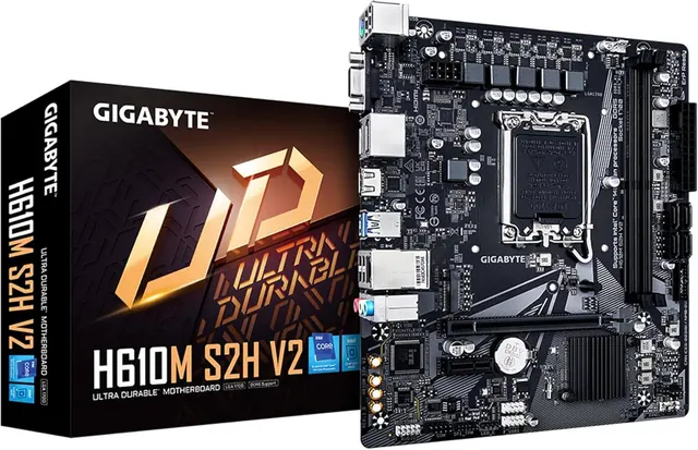 Gigabyte H610M S2H V2: LGA 1700, Micro ATX, DDR5, PCIe 4.0