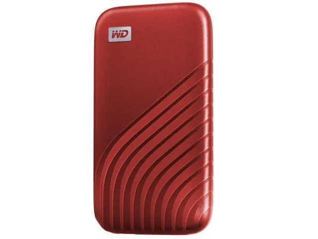 Western Digital My Passport SSD: 1TB, Red, USB-C