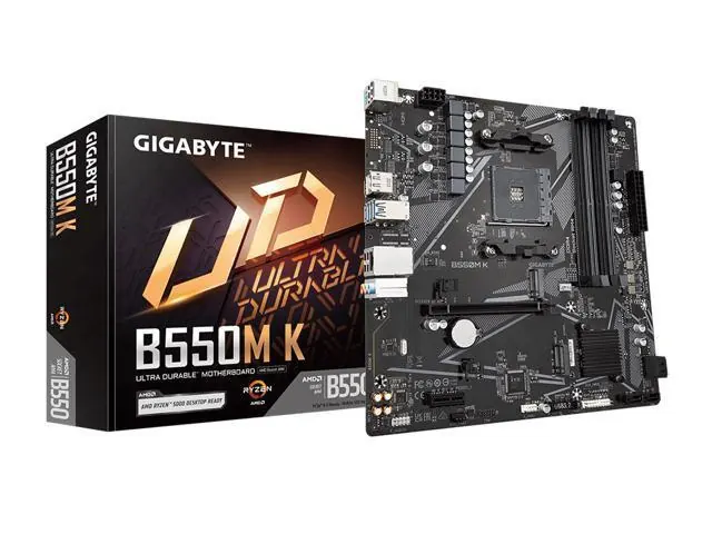 Gigabyte B550M K: Micro ATX, AM4, Dual M.2, PCIe 4.0