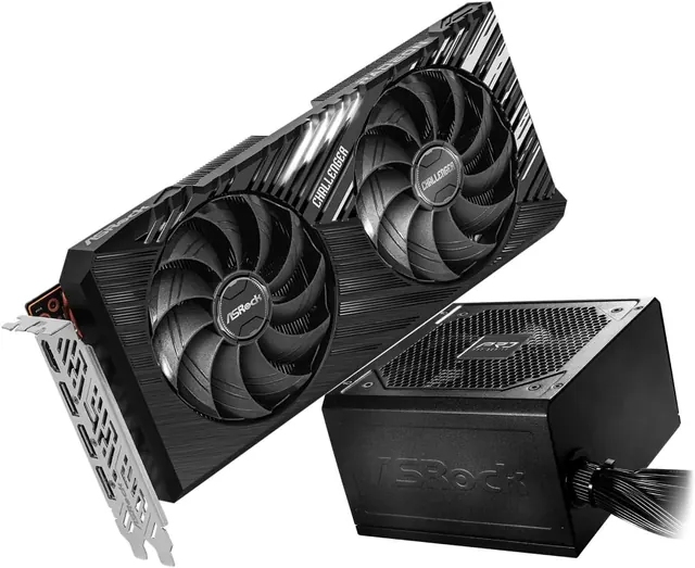 ASRock Radeon RX 7700 XT Challenger OC: 12GB GDDR6, 1440p, PRO-750B 750W 80 Plus Bronze PSU