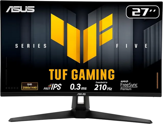 ASUS VG27AQL5A: 27-inch QHD, 210Hz, Fast IPS Gaming Monitor