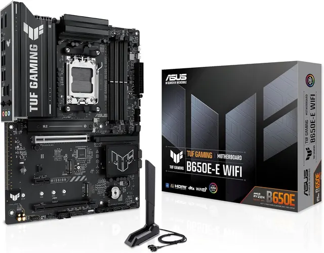 ASUS TUF GAMING B650E-E WIFI: AM5 ATX, DDR5, PCIe 5.0, Wi-Fi 6E
