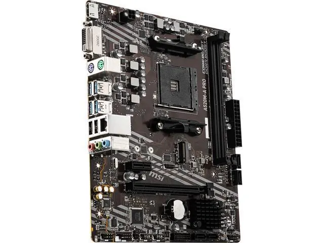 MSI A520M-A PRO: AMD A520, Micro ATX, DDR4