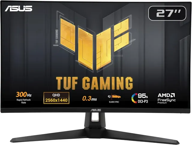 ASUS VG27AQM5A: 27-inch QHD, 300Hz, Fast IPS Gaming Monitor