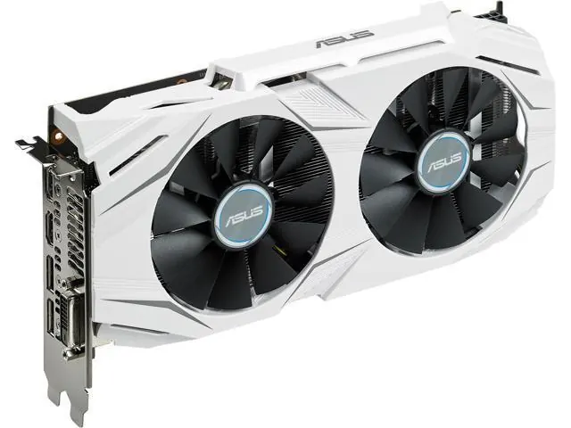 ASUS GeForce GTX 1060 DUAL: 6GB GDDR5, PCI Express 3.0, DUAL-GTX1060-O6G