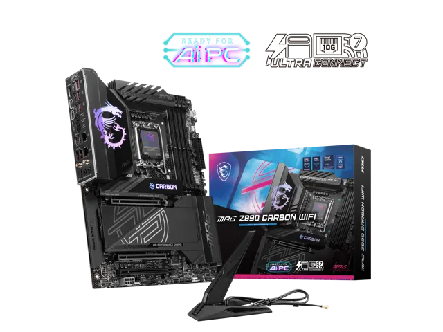MSI MPG Z890 CARBON WIFI: ATX, LGA 1851, Wi-Fi 7