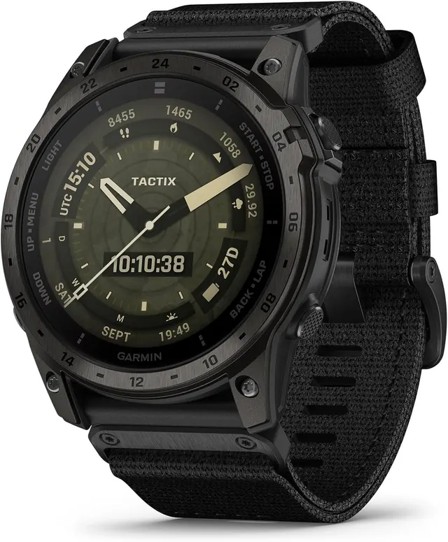 Garmin tactix 7 AMOLED Edition with Adaptive AMOLED Display, Flashlight and TopoActive Mapping