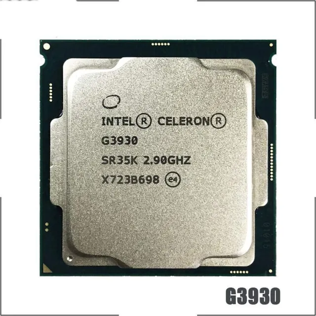 Intel Celeron G3930: 2.9 GHz, Dual-Core, LGA 1151