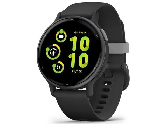 Garmin vivoactive 5 with 1.2-inch AMOLED Display, 42mm Case, and Up to 11 Days Battery