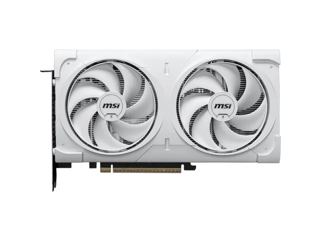 MSI GeForce RTX 5060 Ti VENTUS 2X OC WHITE PLUS: 16GB GDDR7, White, PCIe 5.0