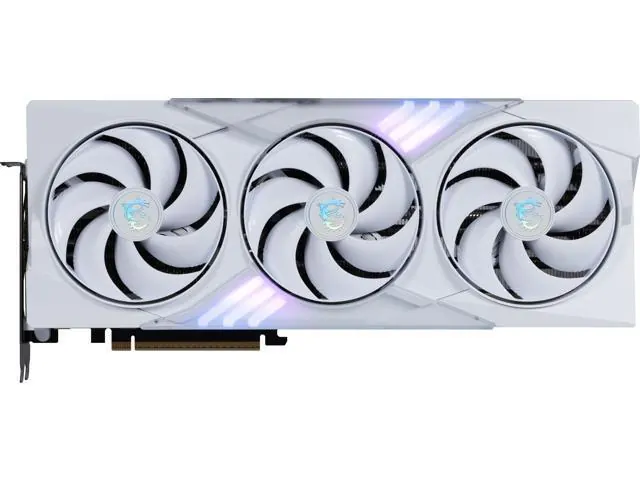 MSI GeForce RTX 5080 GAMING TRIO OC WHITE: 16GB GDDR7, PCIe 5.0, White