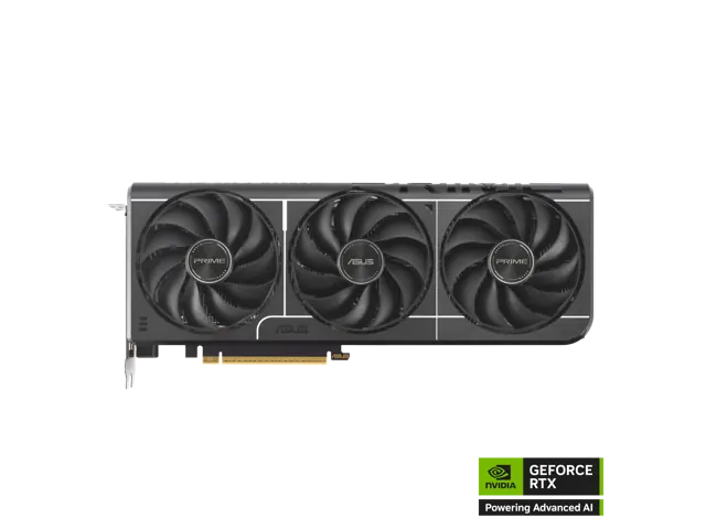 ASUS PRIME GeForce RTX 5060 Ti: 8GB GDDR7, PCIe 5.0 x8, HDMI 2.1b, DisplayPort 2.1b