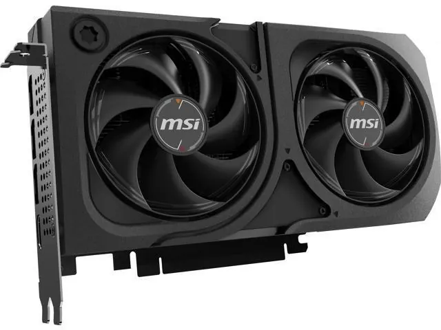 MSI GeForce RTX 5060 Ti SHADOW 2X OC PLUS: 8GB GDDR7, PCI Express 5.0, Black
