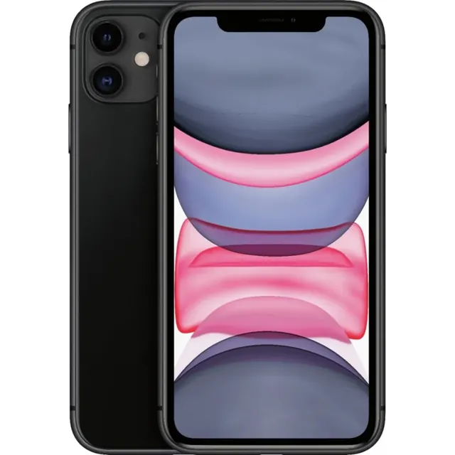 Apple iPhone 11 64GB Black with 6.1-inch Liquid Retina HD Display