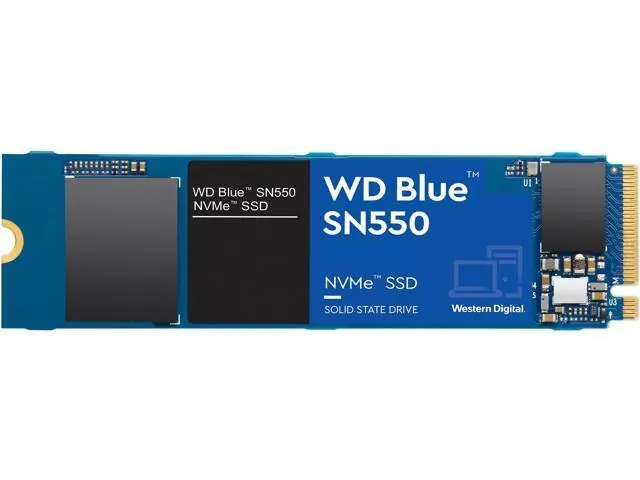 Western Digital WD Blue SN550: 250GB, M.2 2280, PCIe Gen3 x4 NVMe SSD