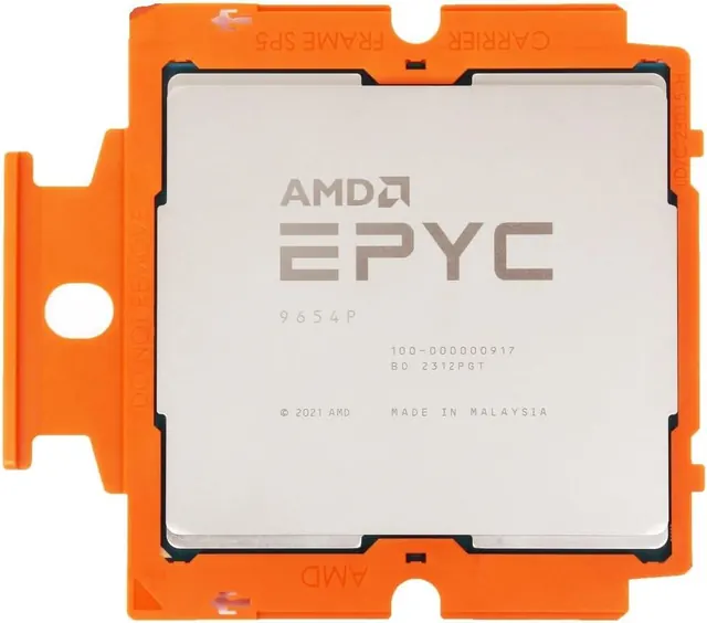 AMD EPYC 9654P: 96 Cores, 128 Threads, 384 MB L3 Cache