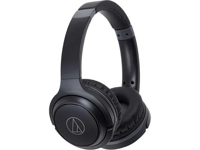 Audio-Technica ATH-S220BTBK Wireless Over-Ear Headphones - Black