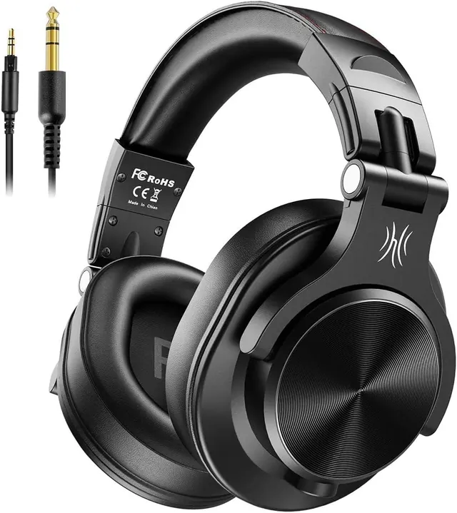 OneOdio A71 Wired Over-Ear Headphones with Share Audio Port and 40mm Drivers