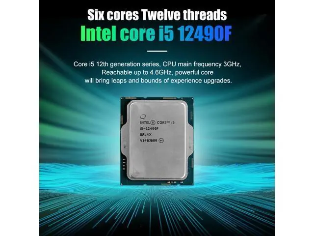 Intel Core i5-12490F: Alder Lake, 65W, BOX