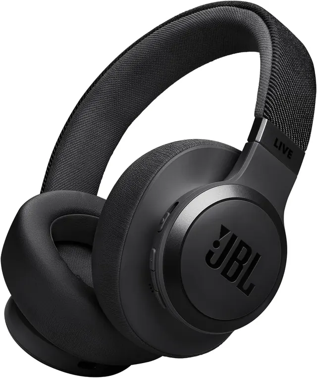 JBL Live 770NC Wireless Over-Ear Headphones with Adaptive Noise Cancelling, Bluetooth 5.3 and Up to 65 Hours Battery