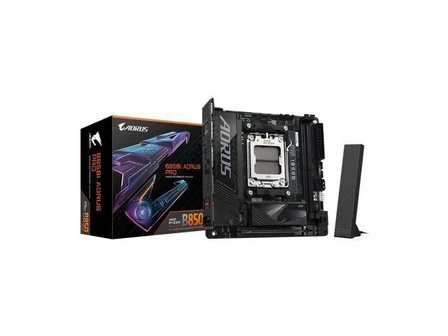 Gigabyte B850I AORUS PRO: Mini-ITX, AM5, DDR5, PCIe 5.0, Wi-Fi 7