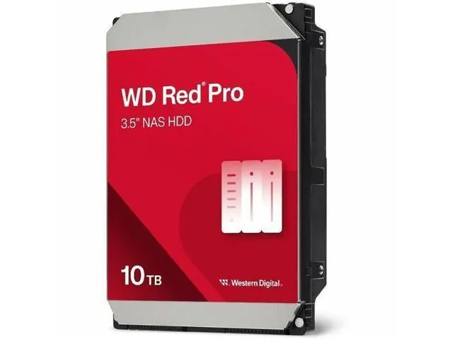 Western Digital WD Red Pro WD103KFBX: 10TB, 7200 RPM, SATA 6 Gb/s, 3.5-inch NAS HDD