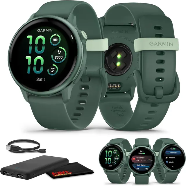 Garmin Vivoactive 6 GPS Fitness Smartwatch with 42mm AMOLED Display