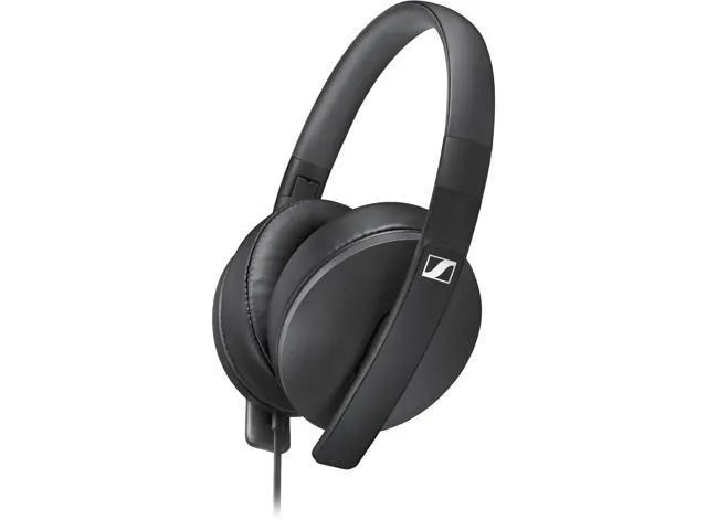 Sennheiser HD 300 Headphones - Closed-Back Around-Ear, Foldable Design