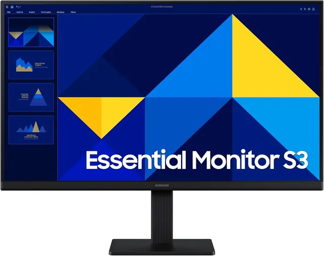 Samsung S3 (S30GD): 24-inch FHD IPS, 100Hz, HDMI/VGA, Black