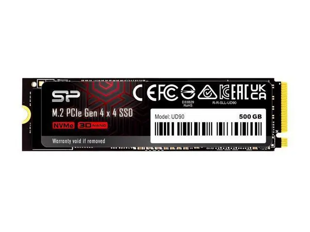 Silicon Power UD90: 500GB, PCIe Gen4x4, M.2 2280 SSD