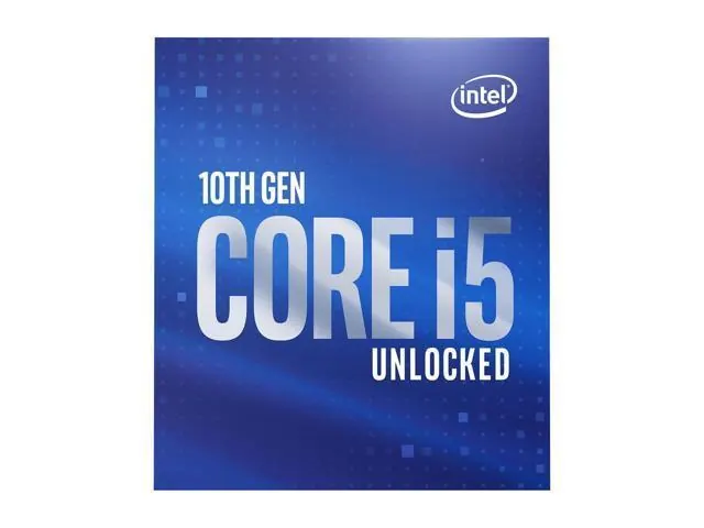 Intel Core i5-10600K: 6 Cores, 12 Threads, up to 4.8 GHz, LGA 1200