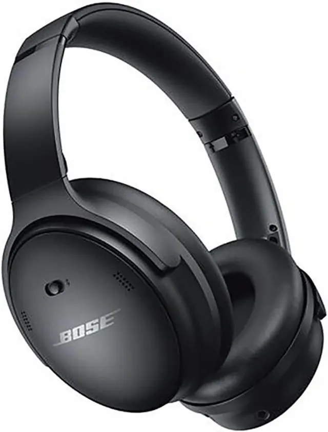 Bose QuietComfort 45 Wireless Noise Cancelling Headphones - Bluetooth 5.1, Black