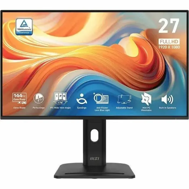 MSI PRO MP275PG E14: 27-inch Full HD, Black, PerfectEdge Monitor