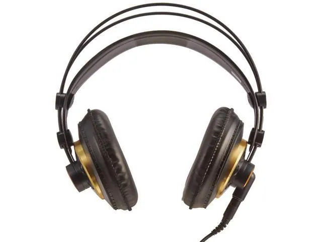 AKG K 240 Semi-Open Studio Headphones with 4-Channel Amplifier and Hard Case