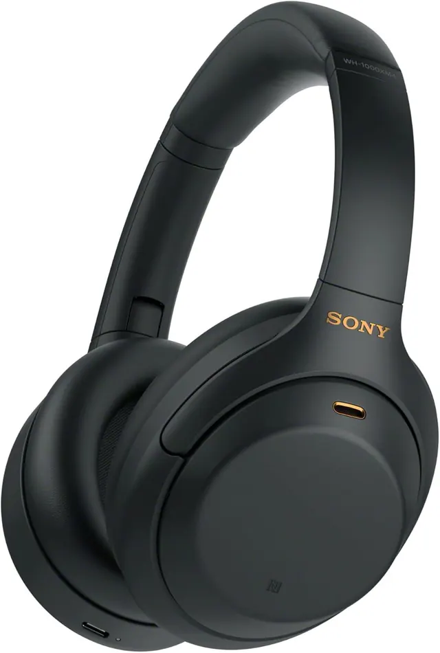 Sony WH-1000XM4 Wireless Noise Canceling Headphones, Black, Bluetooth 5.0