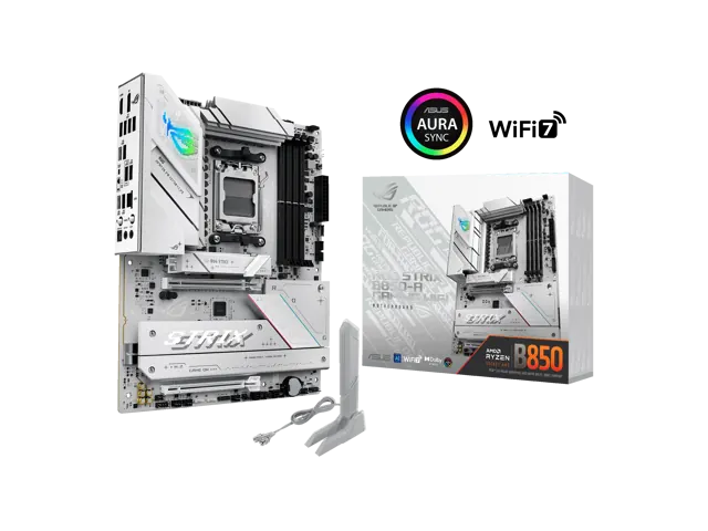 ASUS ROG STRIX B850-A GAMING WIFI: ATX, AMD AM5, Wi-Fi, PCIe 5.0