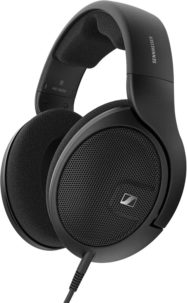 Sennheiser HD 560S Open-Back Over-Ear Wired Headphones with Neutral Sound and 6 Hz–38 kHz Response