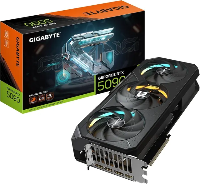 Gigabyte GeForce RTX 5090 GAMING OC: 32GB GDDR7, 512-bit, PCIe 5.0, GV-N5090GAMING OC-32GD