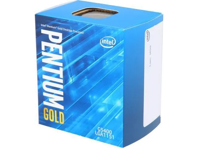 Intel Pentium G5400: 3.7 GHz, LGA 1151, Intel UHD Graphics 610