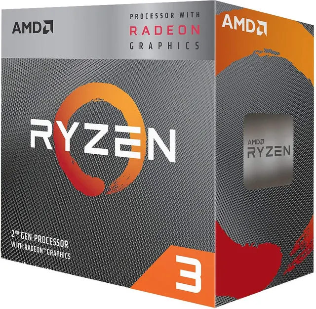 AMD Ryzen 3 3200G: 4-Core 3.6GHz, Radeon Vega 8, Socket AM4