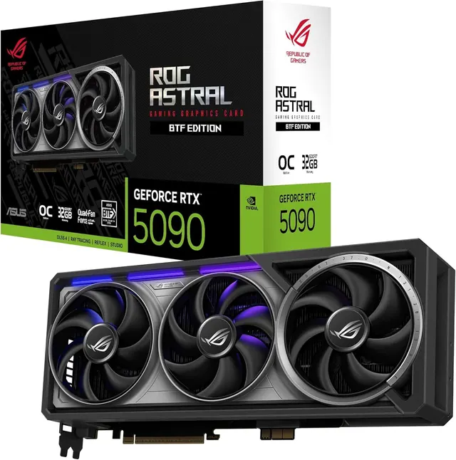 ASUS ROG Astral BTF OC: GeForce RTX 5090, 32GB GDDR7