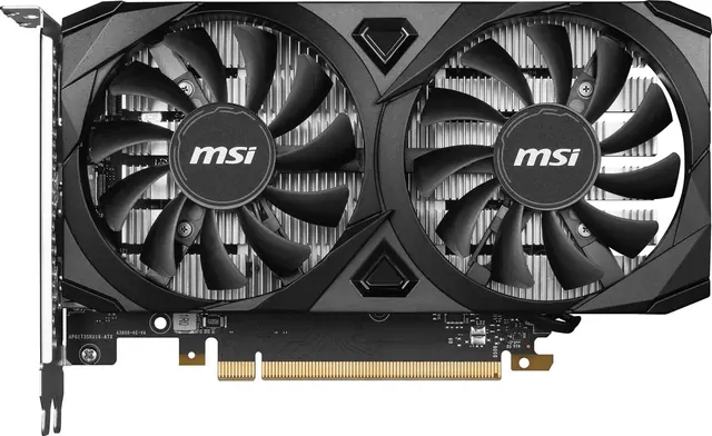 MSI GeForce RTX 3050 VENTUS 2X OC: 6GB GDDR6, 1492 MHz, HDMI 2.1a/DisplayPort 1.4a