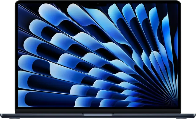 Apple MacBook Air 15: M4, 16GB, 256GB SSD, 15.3-inch, Midnight