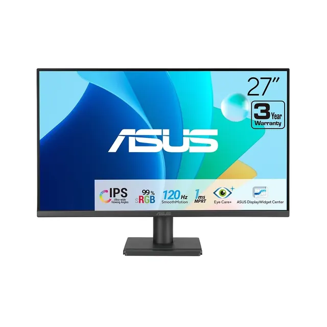 ASUS VA279HG: 27-inch Full HD IPS, 120Hz, Black
