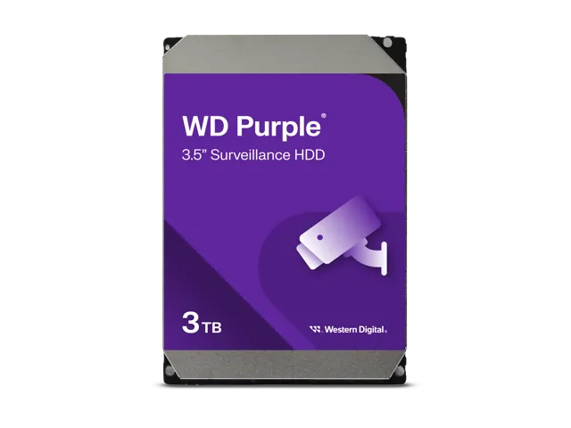 Western Digital WD33PURZ: 3TB, 3.5-inch, SATA 6 Gb/s, Purple